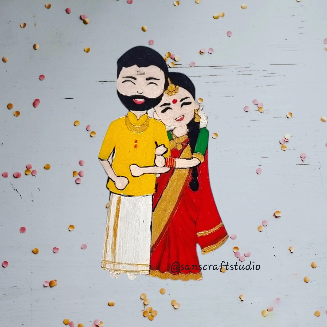 South Indian couple
