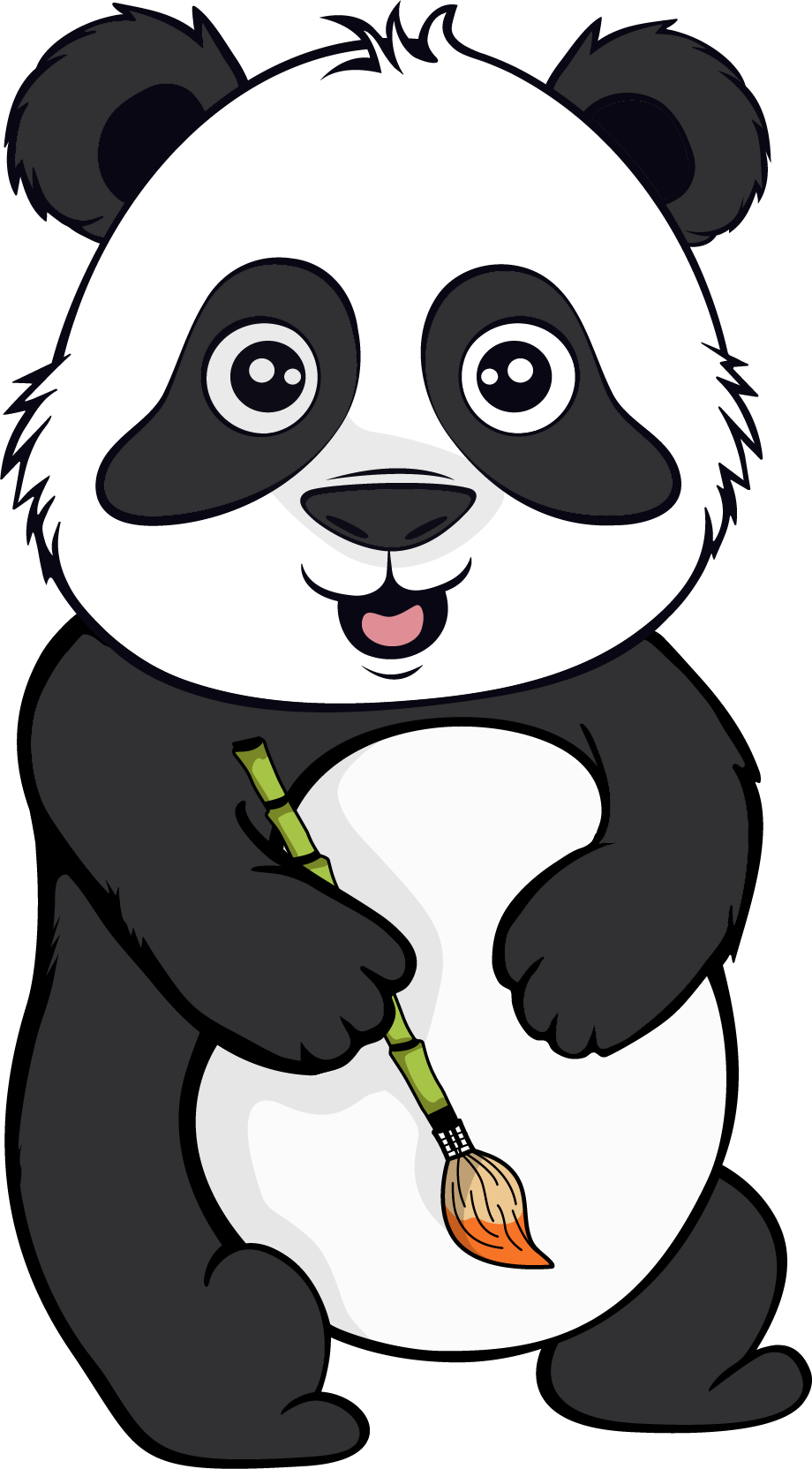 Sans Craft Studio Panda Mascot